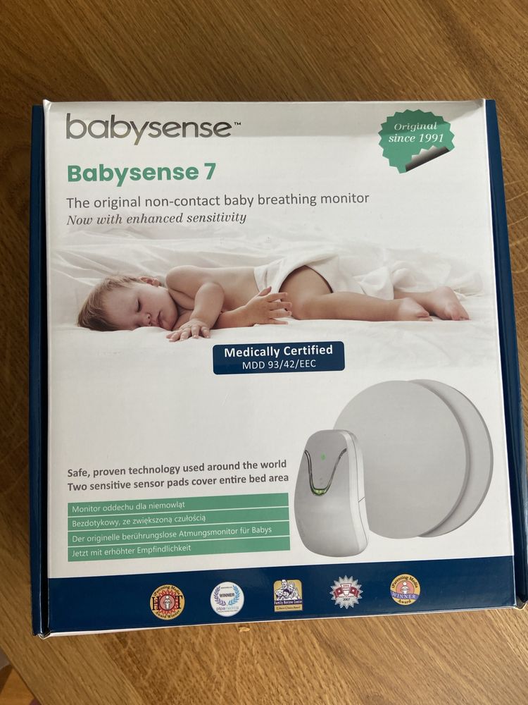 Sensor/monitor oddechu babysense 7