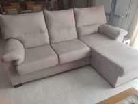 Sofá - Conforama - Chaise longue ZIP reversível 3 lugares camelo