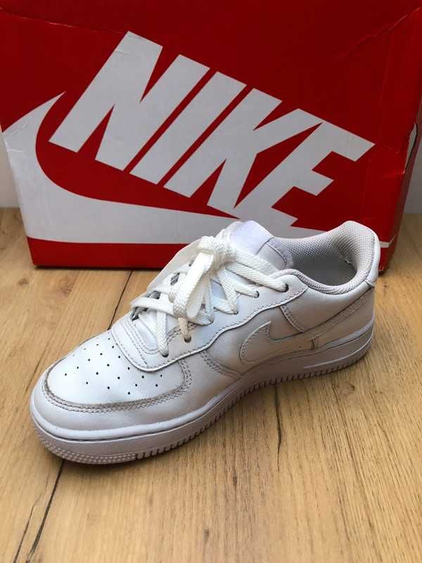 Buty Nike Air Force 1 Białe, Unisex, Rozmiar 38