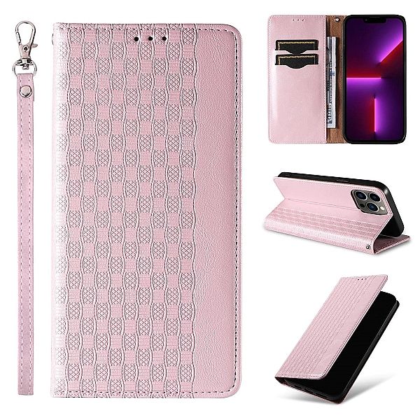 Magnet Strap Case etui iPhone 14 Pro Max pokrowiec z klapką portfel mi