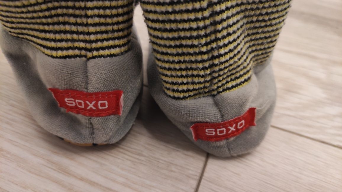 Kapcie niemowlęce buciki SOXO 12cm nowe