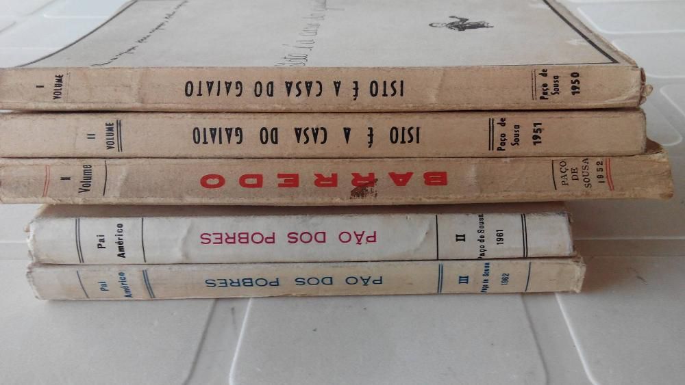 Livros antigos casa do gaiato