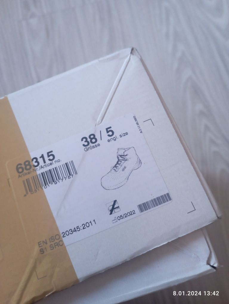 buty Uvex 1G2 , rozm 38 nowe