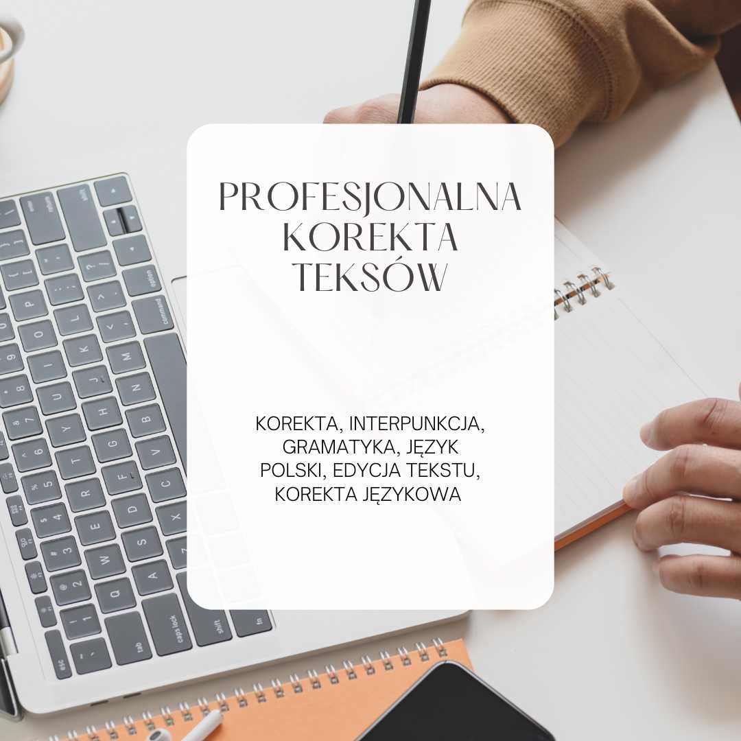Korekta tekstu – szybko i rzetelnie