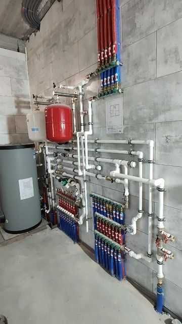 Монтуємо системи опалення, водопостачання та каналізації