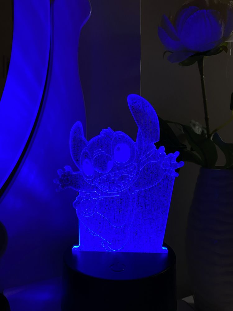 Stitch Lampka Led