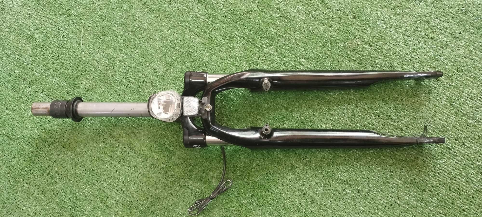 Amortyzator widelec 28" SR Suntour plus Lampka