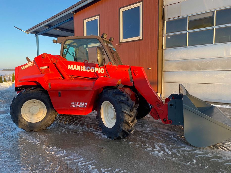 ŁADOWARKA MANITOU 524 MAŁA 2M Łyżka Bobcat Schaffer Jcb Wiedemann
