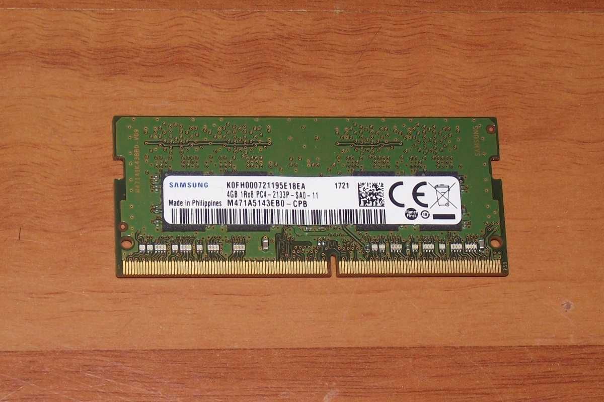Pamięć laptopowa Samsung 4GB DDR4 PC4-2133P