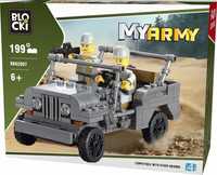 Klocki Blocki - My Army Gazik KB82007 Jeep armia wojsko