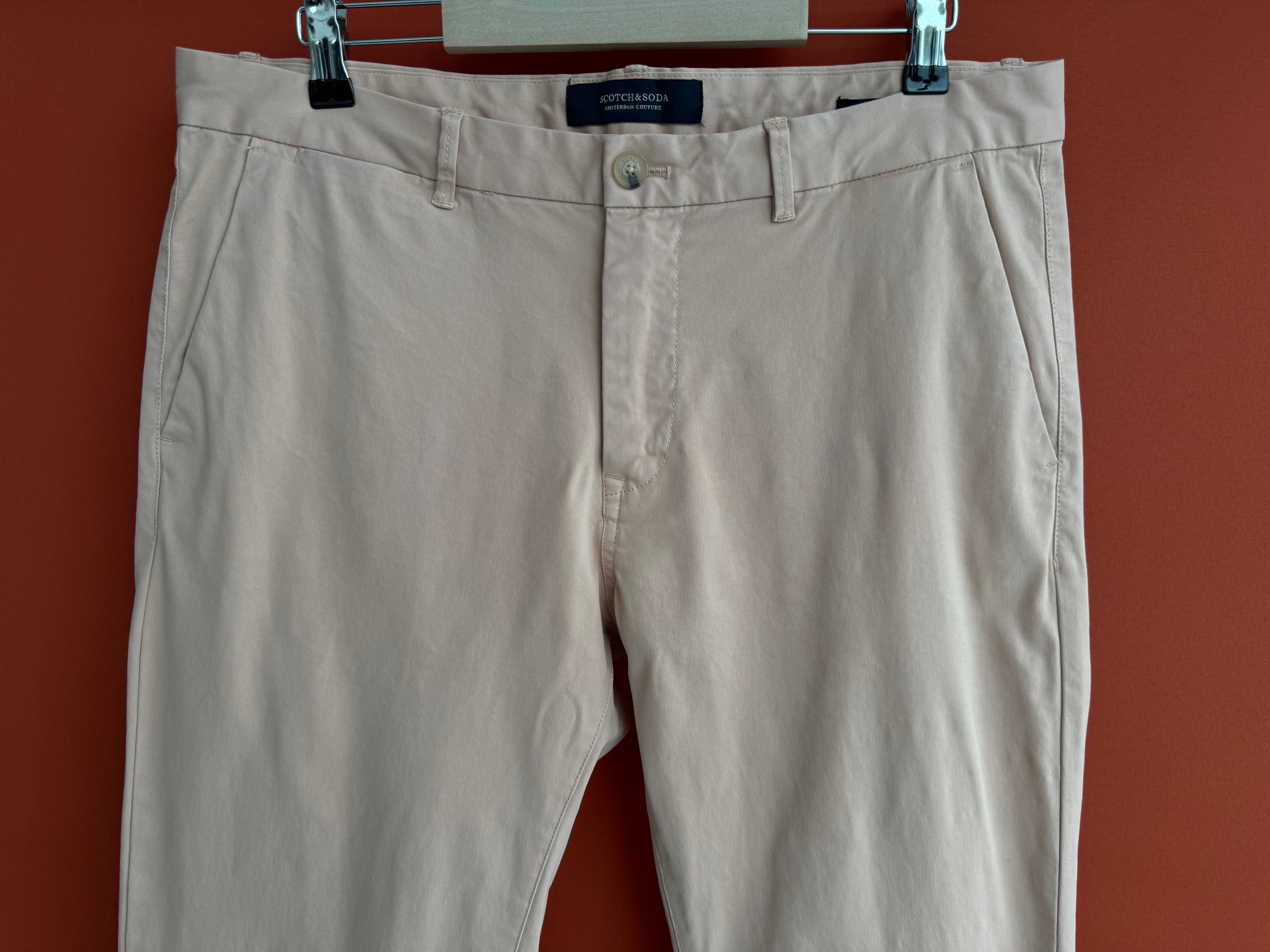 Scotch & Soda оригинал мужские брюки штаны чиносы джинсы размер 32 Б У