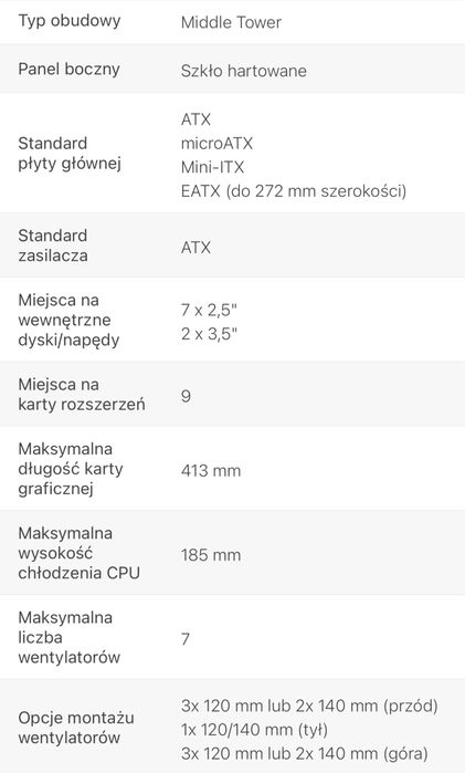Obudowa do komputera nzxt h710i biala