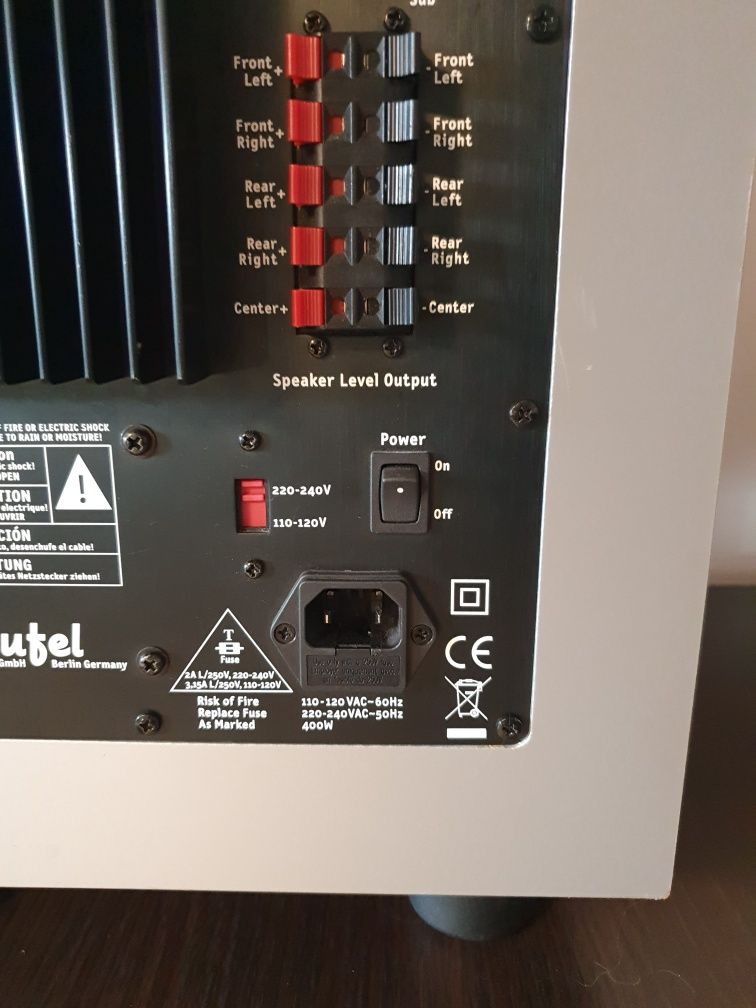 Subwoofer Teufel concept 400watt
