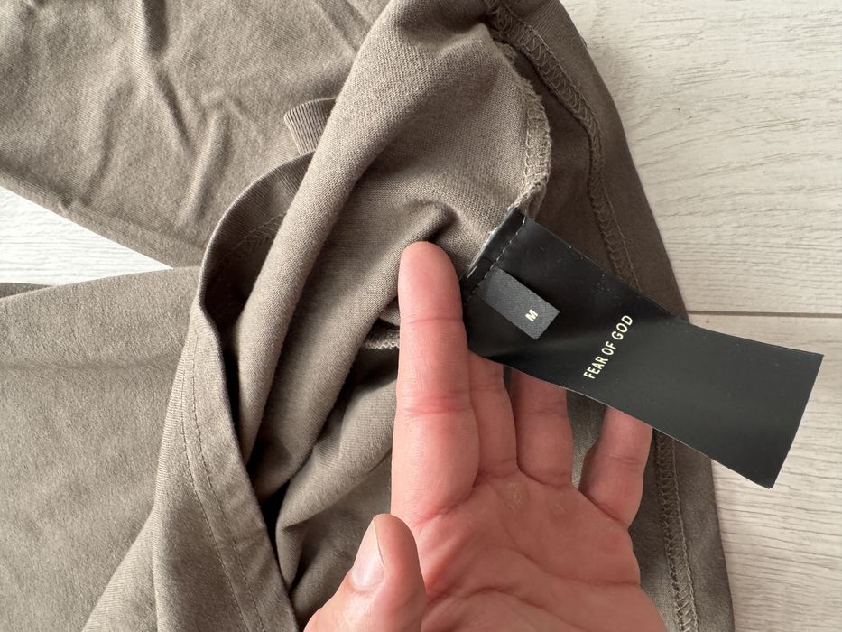 Лонгслів кофта Fear Of God Fog хакі М розмір