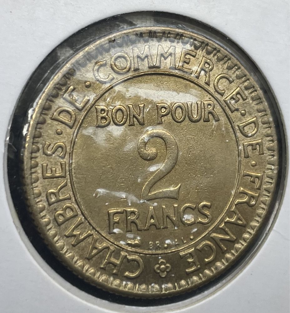 Moeda 2 francos Franca - UNC