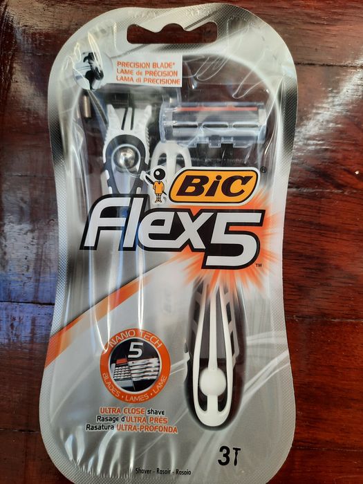 BIC Flex 5 Lâminas de Barbear NOVO