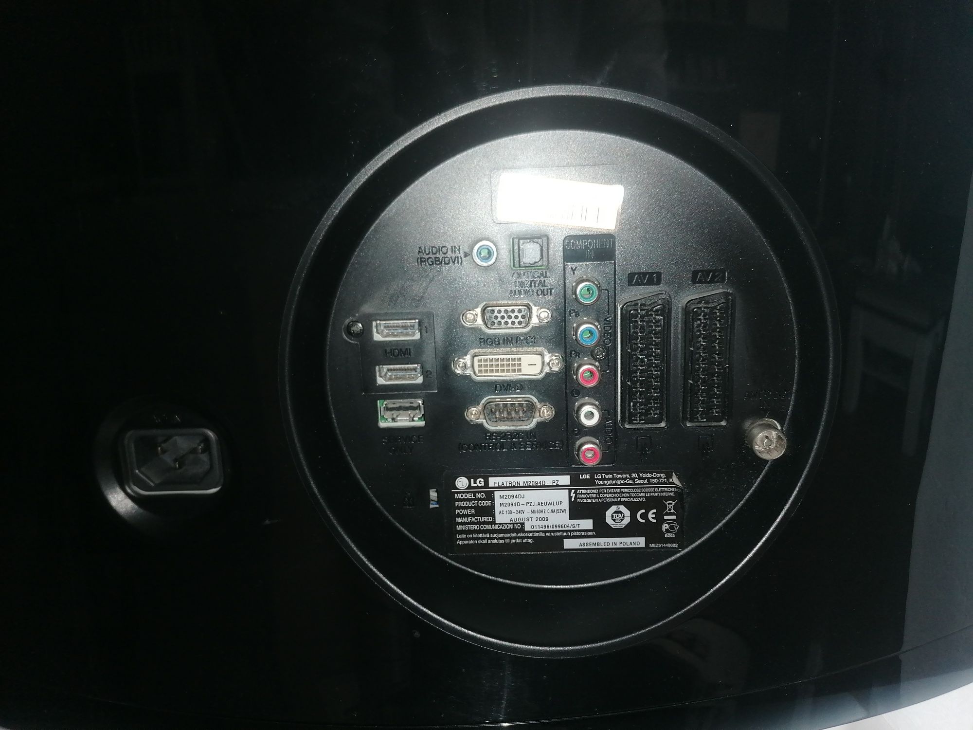 Monitor LG 20" z funkcją TV