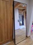 Ikea lustro hovet czarne