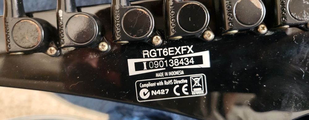 Guitarra Ibanez RGT6EXFX EMG81/85