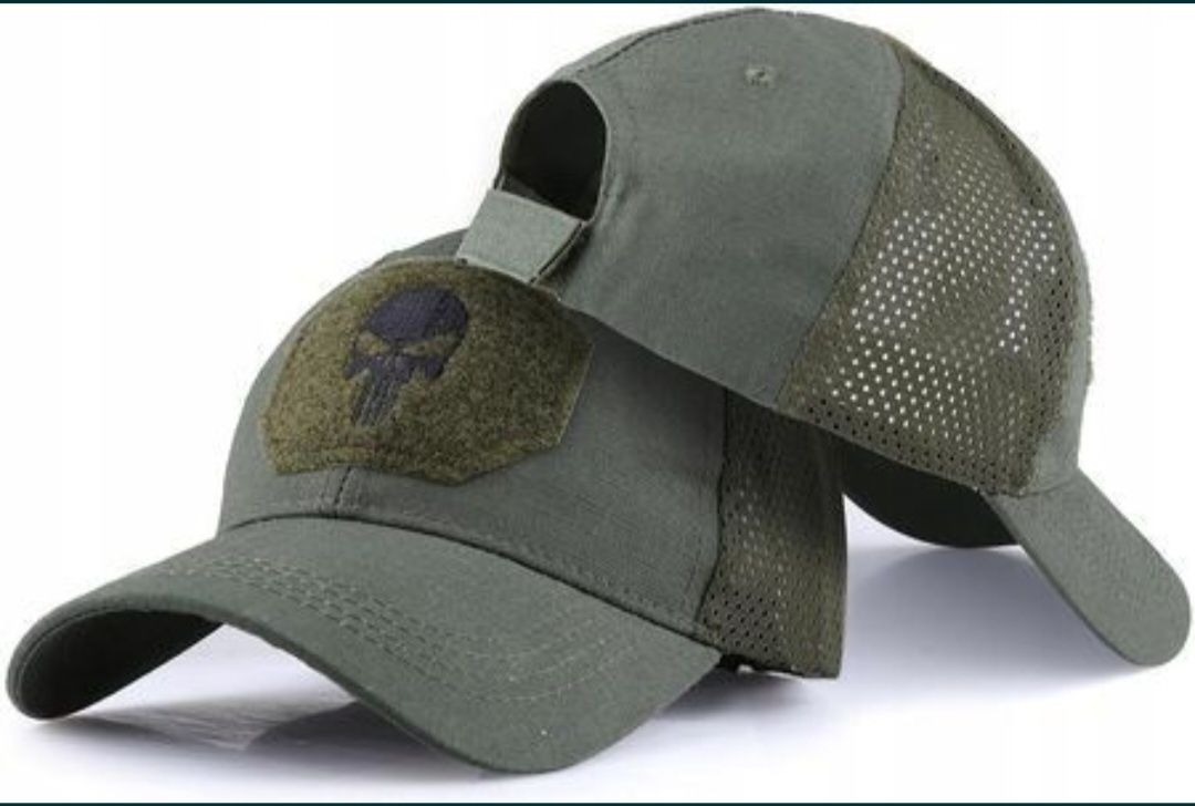 Punisher  army green czapka z daszkiem  baseball cap