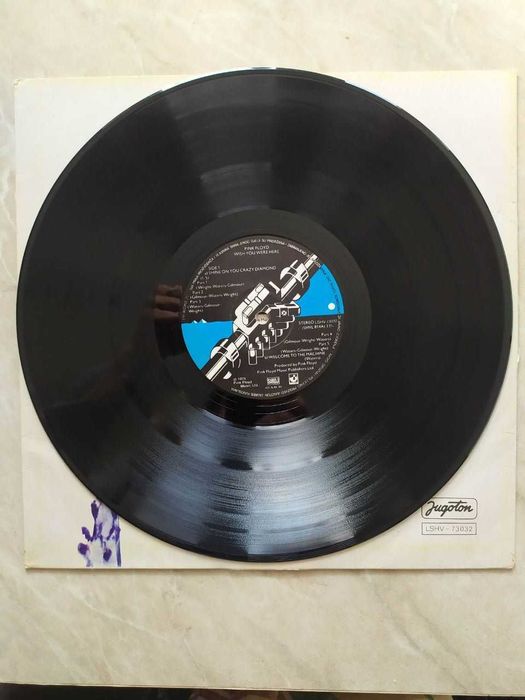 пластинка Pink Floyd – Wish You Were Here Jugoton 1978 года