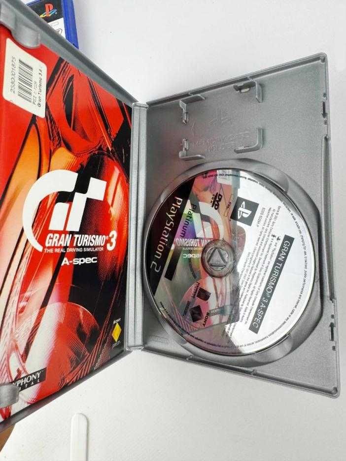 Gran Turismo 3 A-Spec com manual PS2