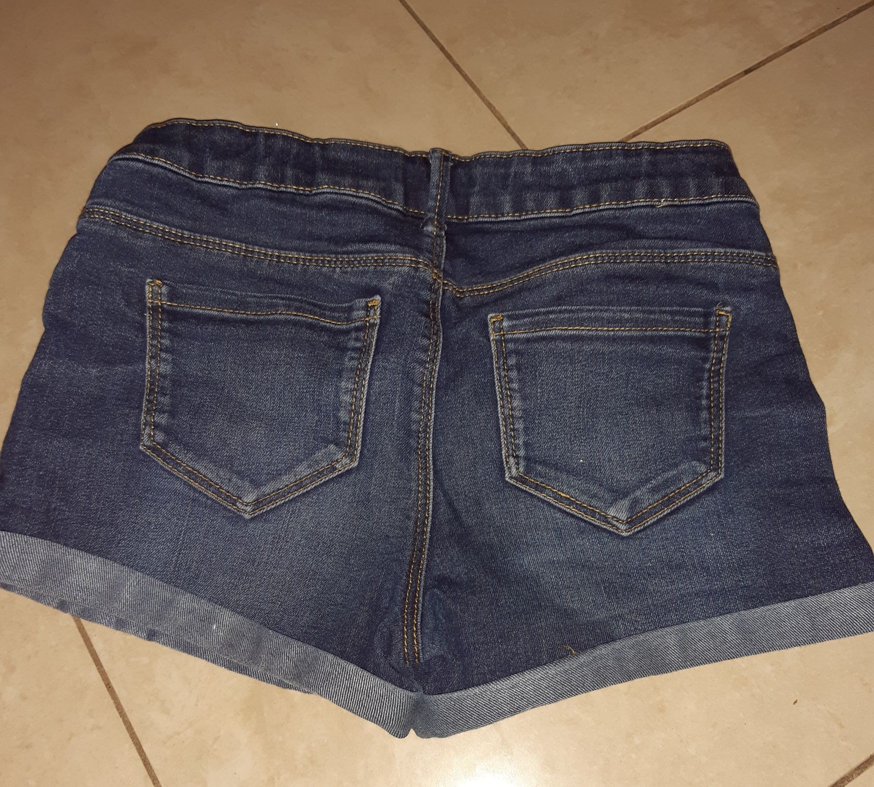 Spodenki (szorty) jeans, C&A, 140