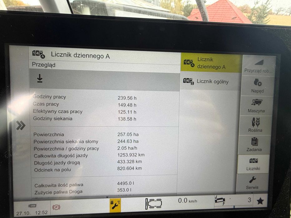 Kombajn Claas Tucano 420 + heder Vario V560