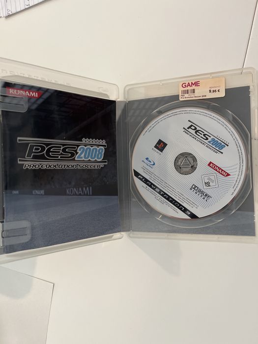 Jogo PES 2008 Playstation 3