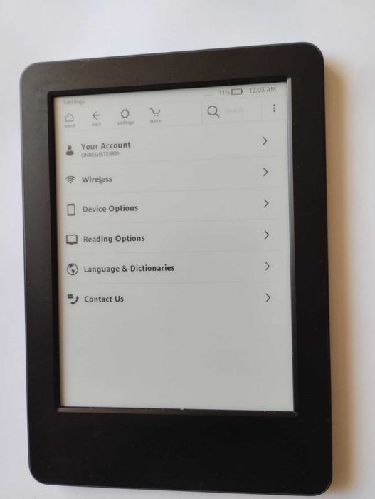 Czytnik Ebooków  - 7 Generacja  Kindle Touch 2