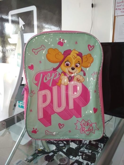 MEGA PREÇO:Mochila Patrulha Pata Skye "Top Pup" 38 cm NOVAS
