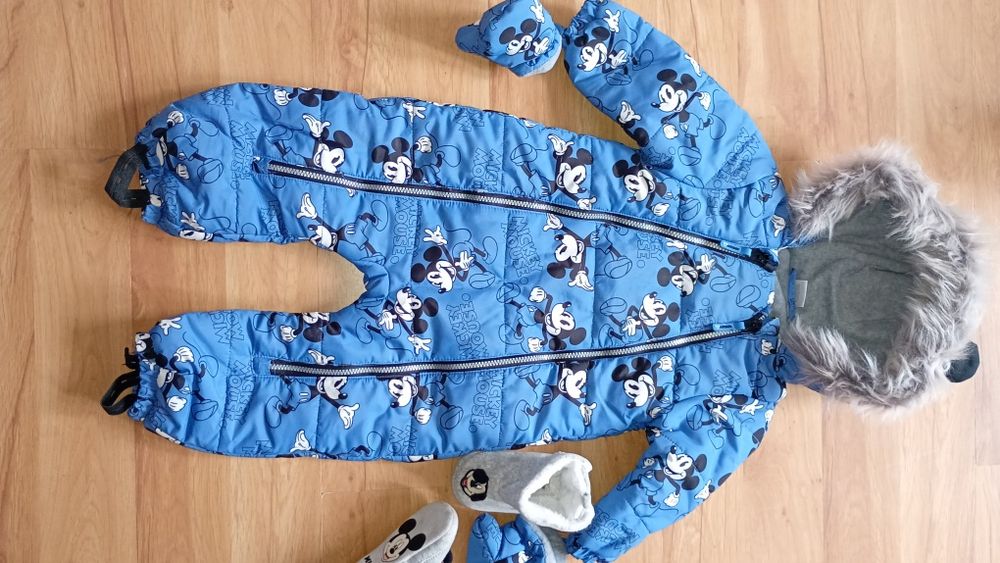 Ciepły zimowy kombinezon 86