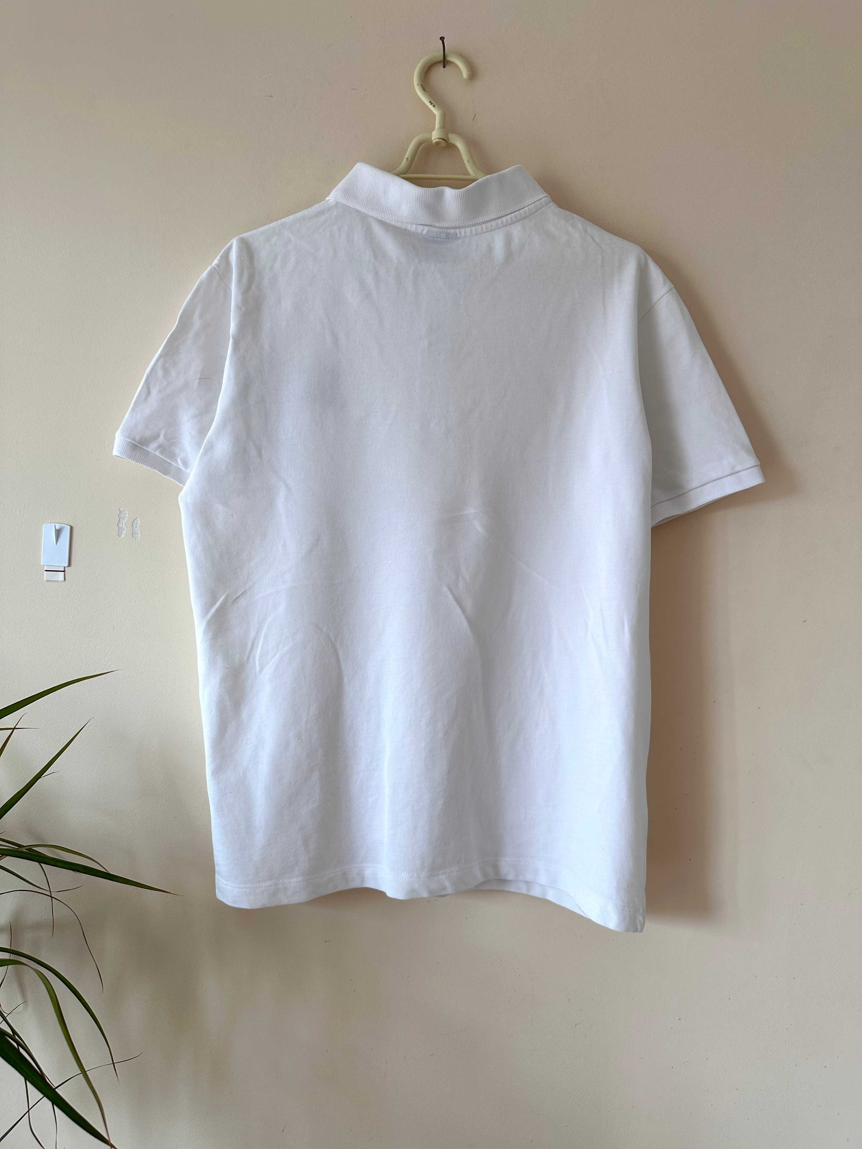 Koszulka Polo Paul & Shark męska biała r. S/M