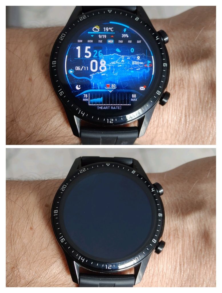 Huawei Watch Gt2 smartwatch zegarek rozmowy głośnik pulsometr.