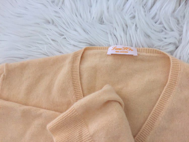 Sweter kaszmirowy sweterek kaszmir L
