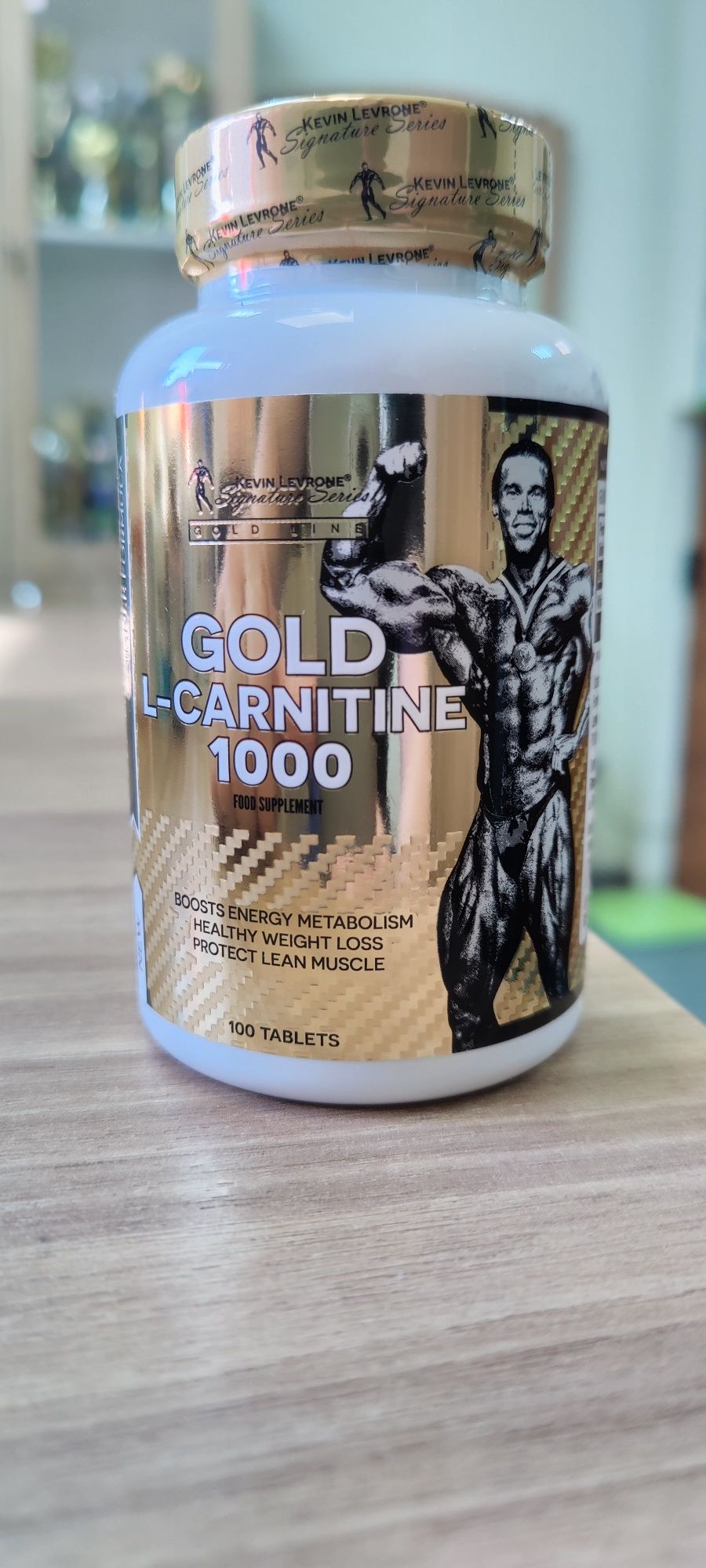 Л-карнітин Kevin Levrone Gold L-Carnitine Tartrate 1000 мг 100 таб.