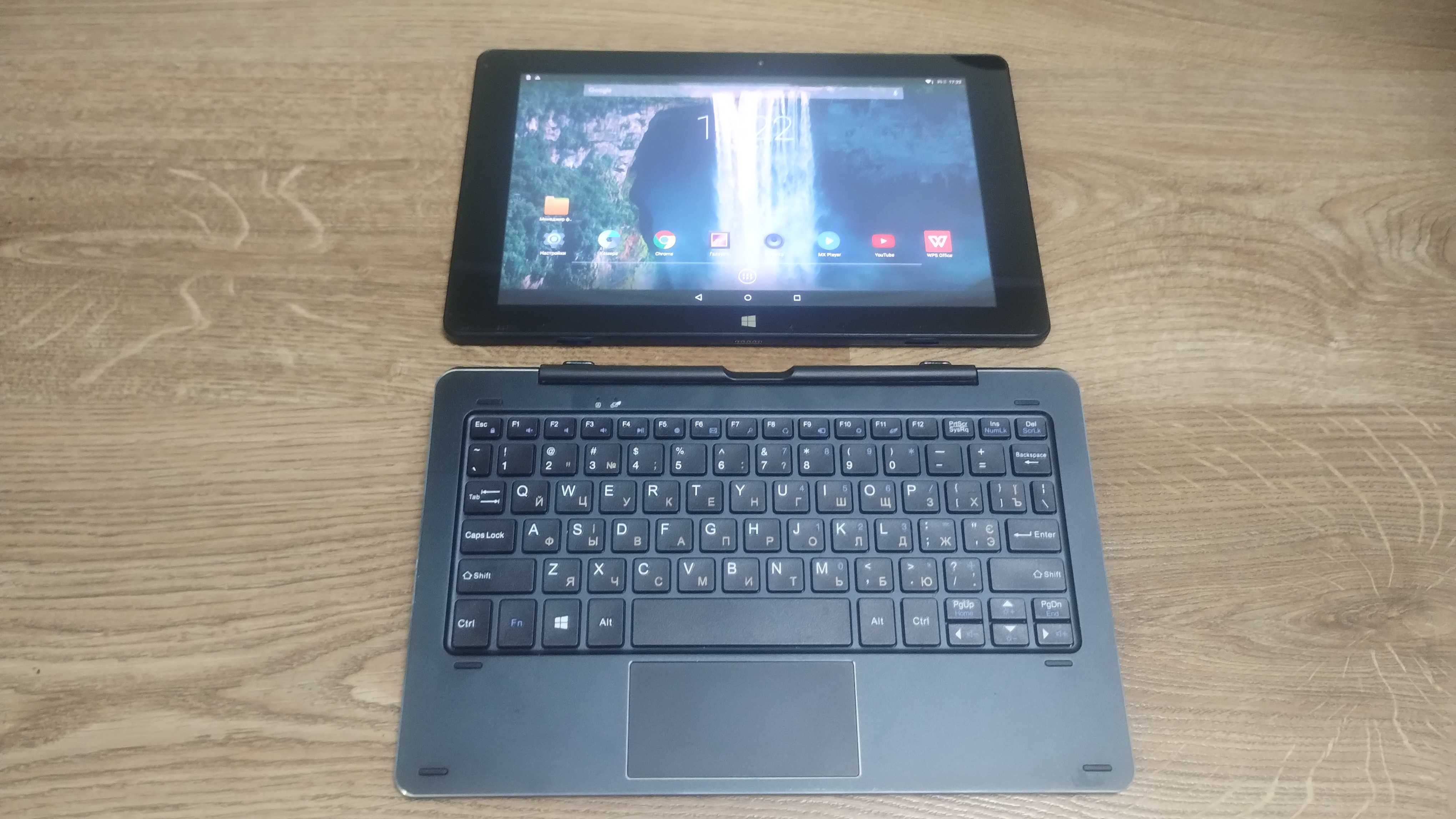 Планшет CUBE iWork10 (Windows 10 + Android 5 + Док станция )
