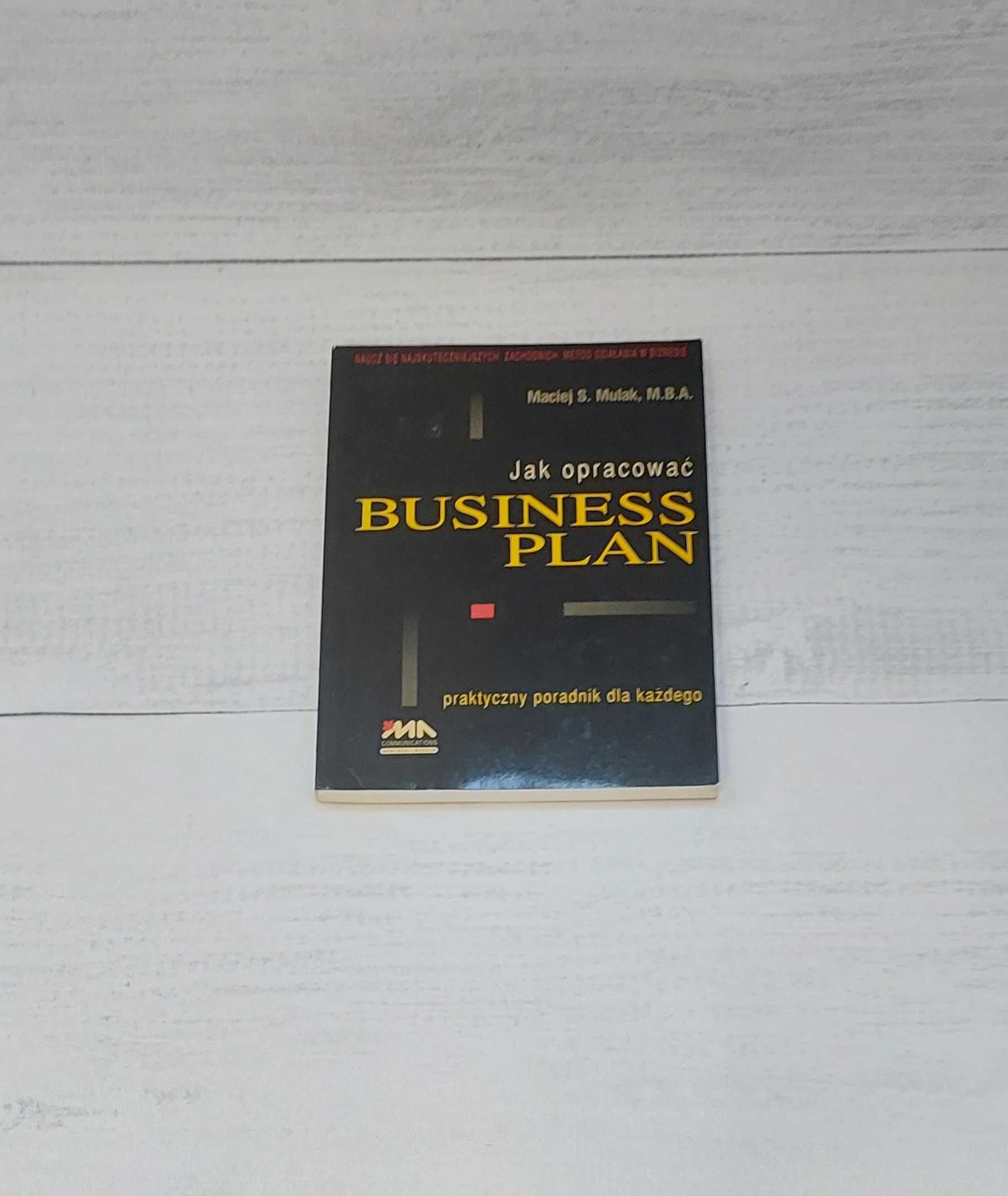 Książka Jak opracować business plan Maciej S. Mulak
