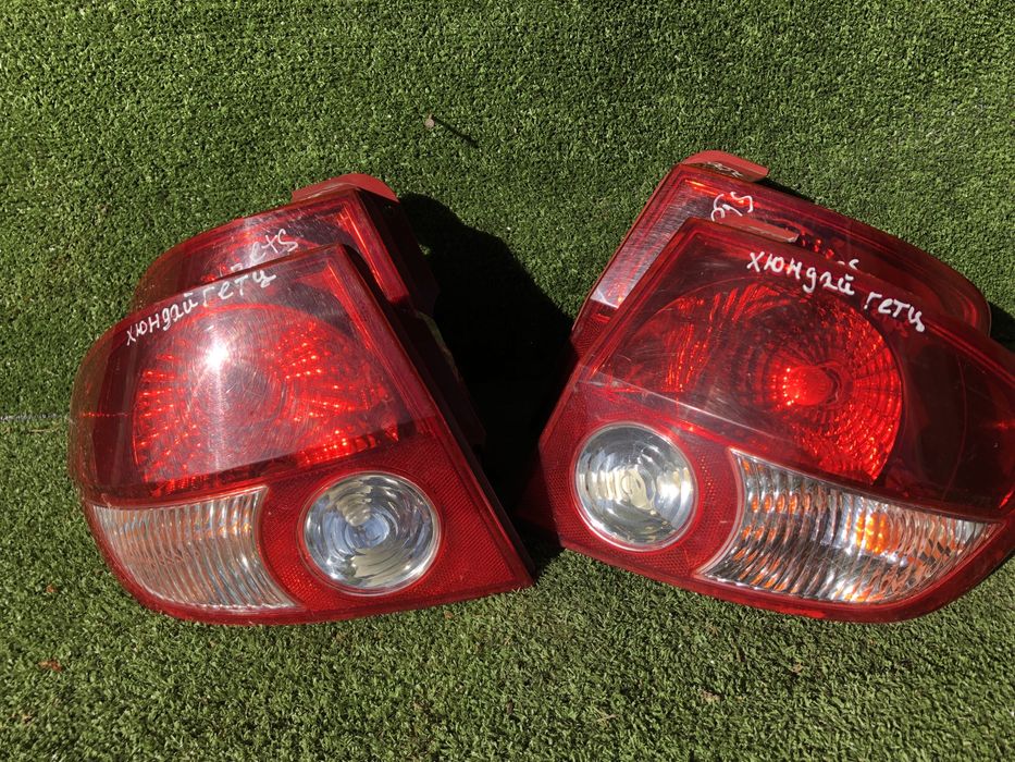 Фонарі задні стоп хундай гетц hyundai gets рестайлінг дорестайлінг