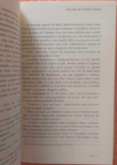 Histórias de homens casados, Marcelo Birmajer