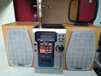 Wieża Thomson AM 1280 Srebrna w dobrym stanie