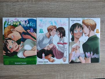 Manga Zapach miłości tomy 2, 7, 9