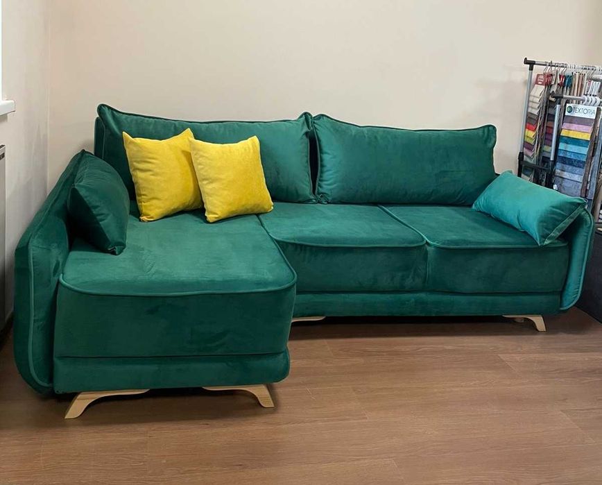 Угловые и прямые диваны "Наоми" на ножках. Доставка, гарантия.