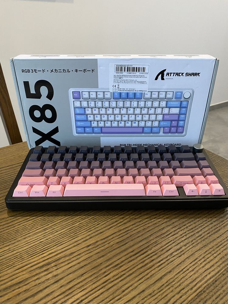 Ігрова механічна клавіатура Attack Shark X85