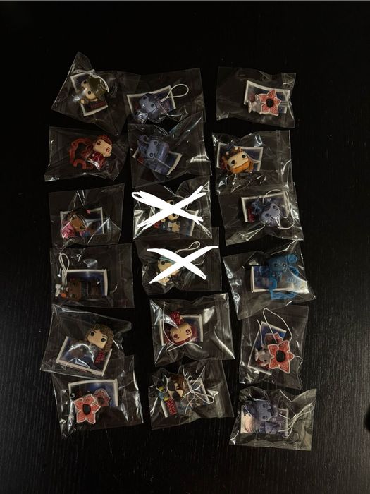 Kinder joy- Stranger Things/Дивні дива фігурки