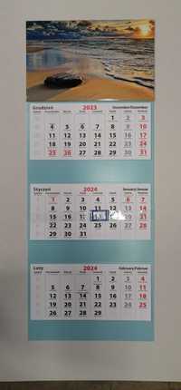 Kalendarz Trójdzielny na Rok 2024 x 1 szt. Kalendarze Trójdzielne nr 8
