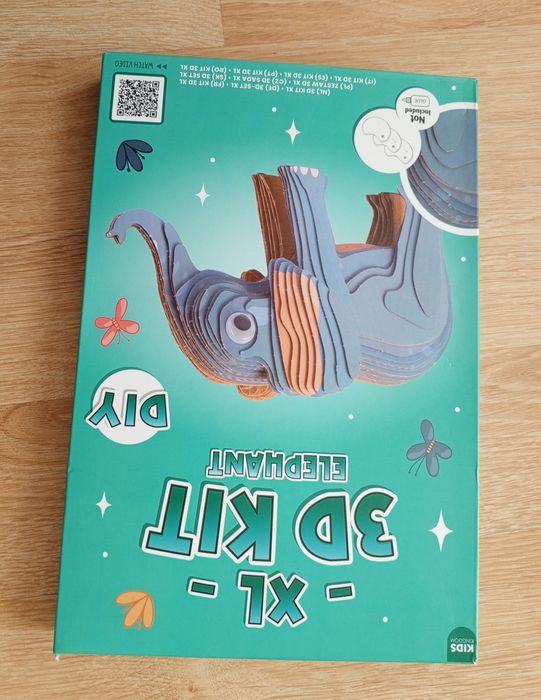 Układanka słonia 3D