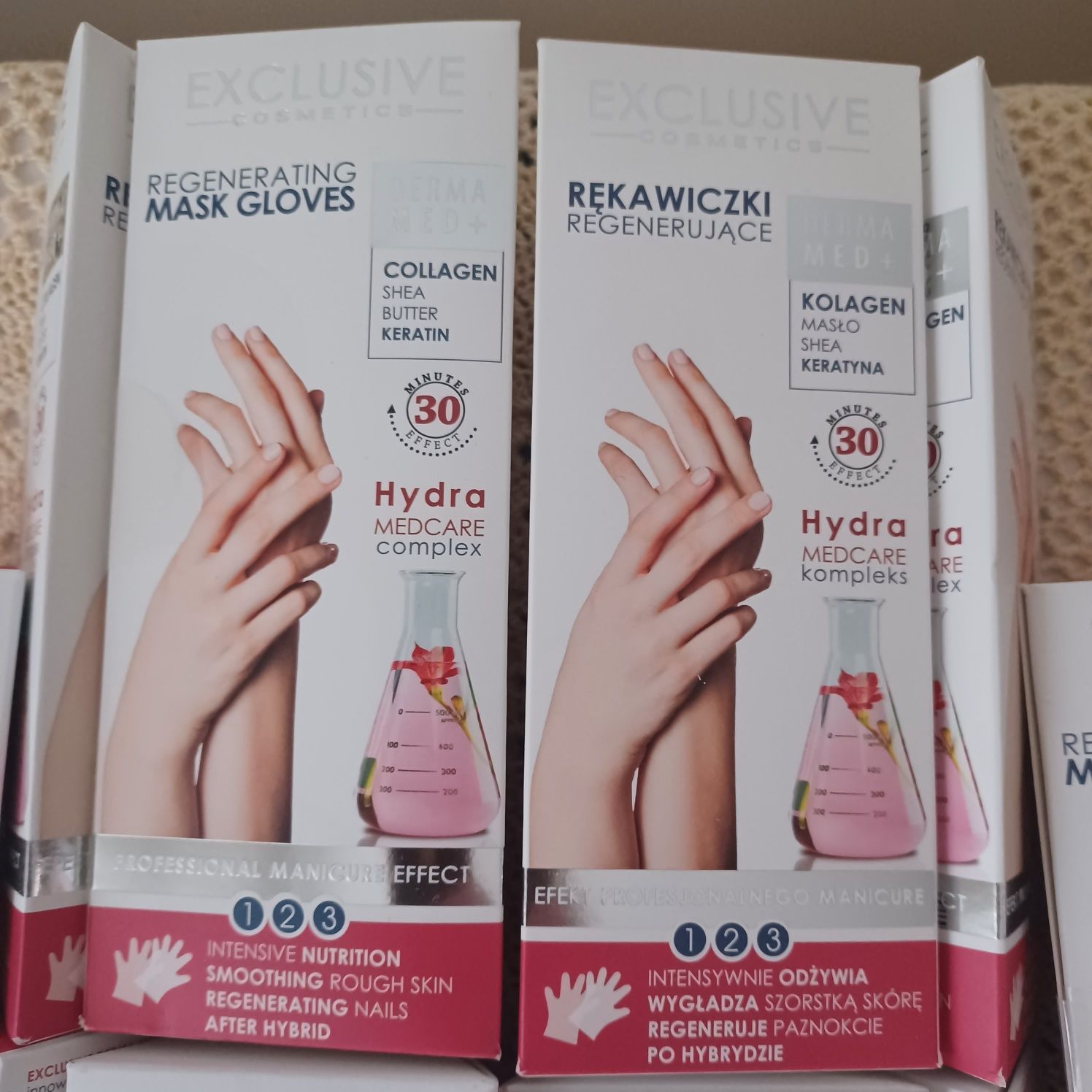 Rękawiczki EXCLUSIVE regenerujące do rąk i paznokci