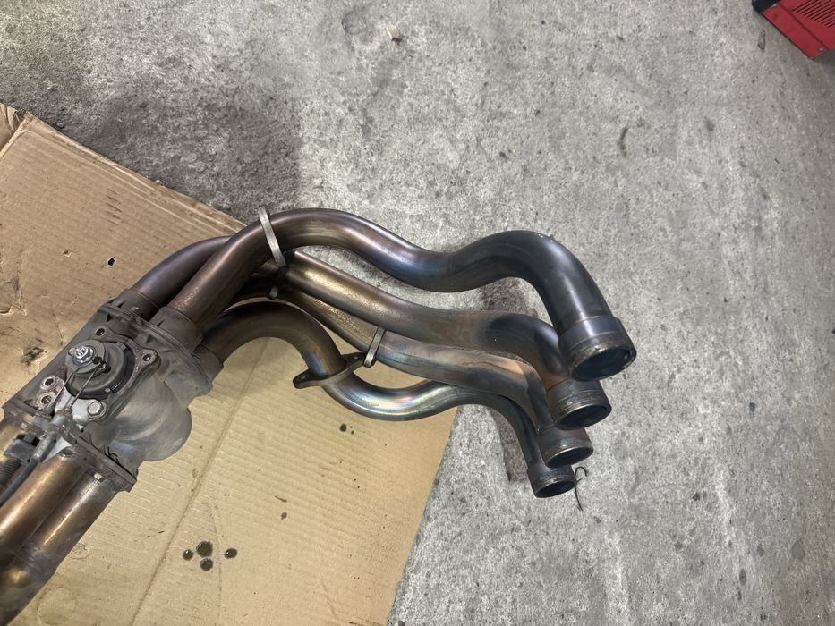 Honda cbr 954 sc50 kolektor wydechowy tłumik