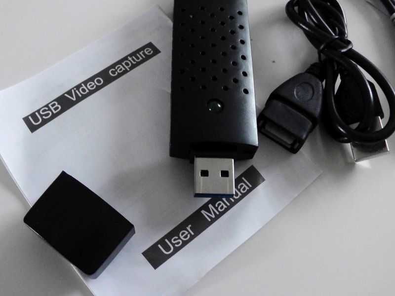 Video Graber Konwerter do zgrywania kaset VHS kamer PC WIN 7 8 10